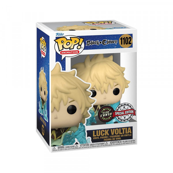 Funko POP! Black Clover: Luck Voltia (Chase Glow Limited Edition)